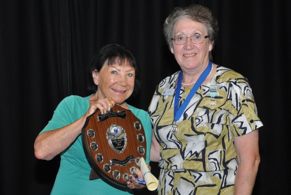 Margaret Coltman Shield grabbed by Rita